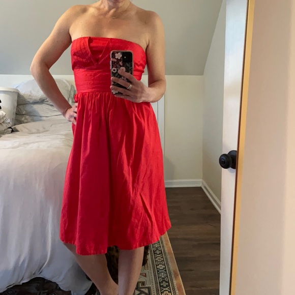 Anthropologie red dress 💃🏽 - Picture 3 of 7